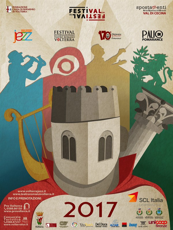 Festival Internazionale Teatro Romano Volterra XV edizione - IL FESTIVAL dei FESTIVAL 2017
